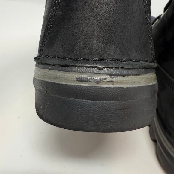 Timberland Hiking Boots Women's 7 Black Suede Leather Hikers Outdoors - Picture 5 of 12